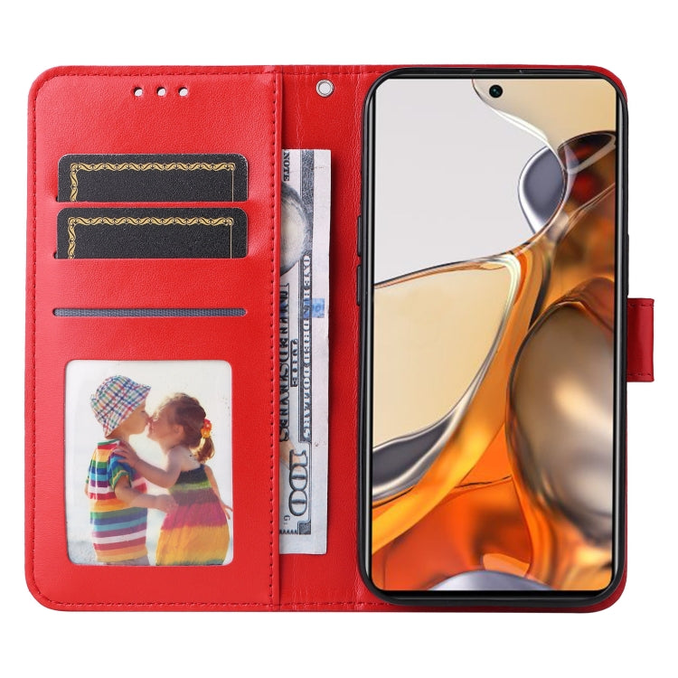 For Xiaomi 11T / 11T Pro Embossed Sunflower Leather Phone Case