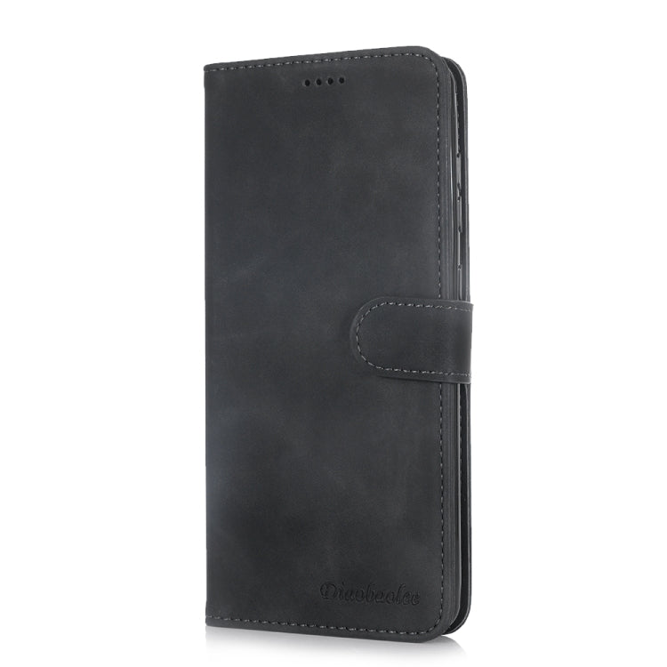 For Galaxy A71 Diaobaolee Pure Fresh Grain Horizontal Flip Leather Case with Holder & Card Slots