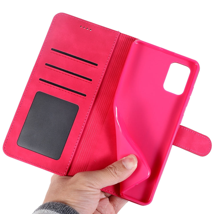 For Galaxy A71 Diaobaolee Pure Fresh Grain Horizontal Flip Leather Case with Holder & Card Slots