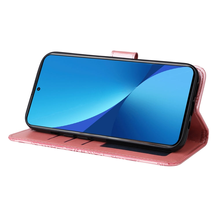 For Xiaomi 12 Lite Embossed Sunflower Leather Phone Case