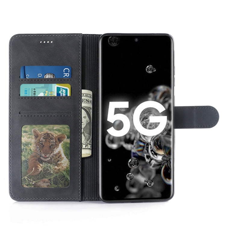For Galaxy S20 Diaobaolee Pure Fresh Grain Horizontal Flip Leather Case with Holder & Card Slots