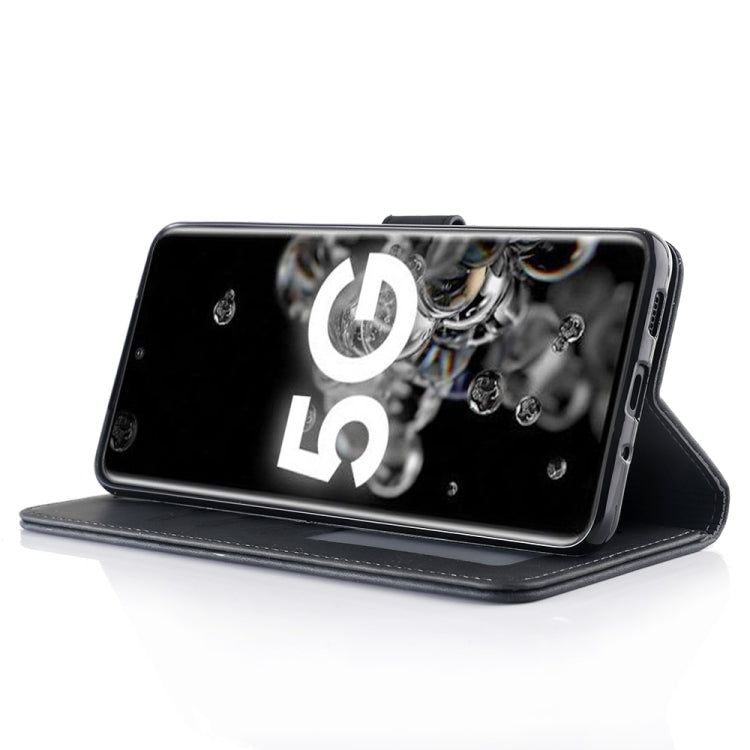 For Galaxy S20+ Diaobaolee Pure Fresh Grain Horizontal Flip Leather Case with Holder & Card Slots