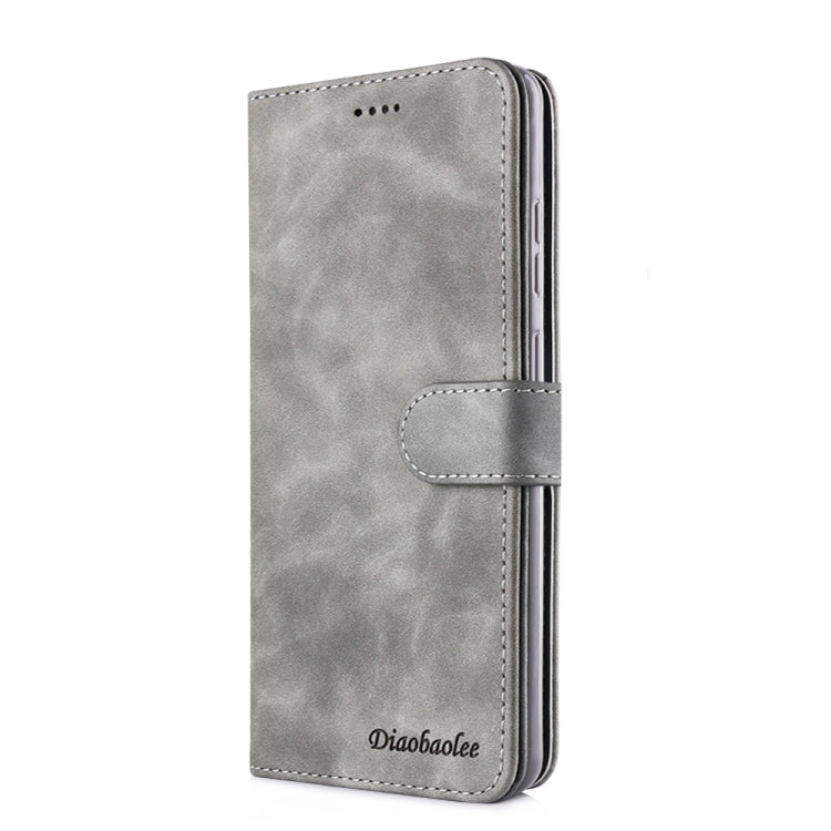For Galaxy S20+ Diaobaolee Pure Fresh Grain Horizontal Flip Leather Case with Holder & Card Slots