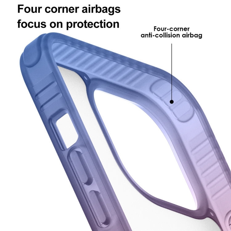 For iPhone 14 Pro Colorful Gradient TPU + PC Phone Case