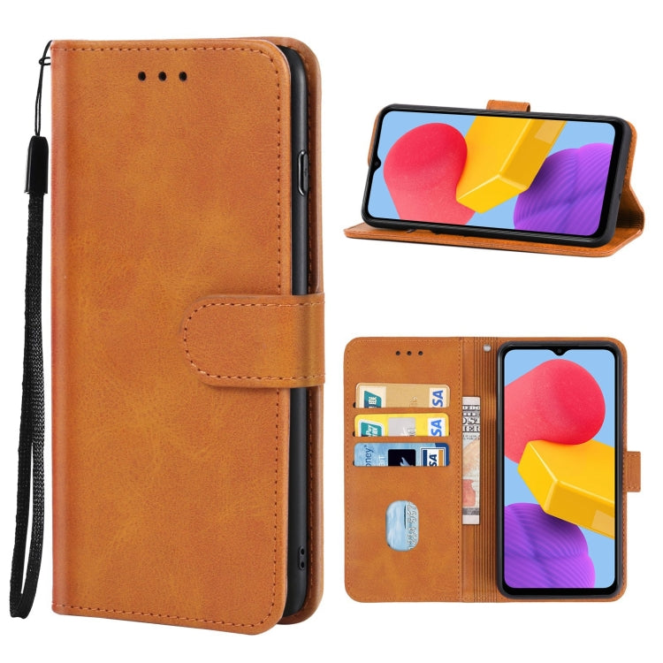 For Samsung Galaxy M13 4G Leather Phone Case