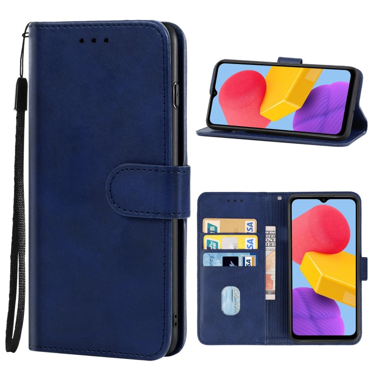 For Samsung Galaxy M13 4G Leather Phone Case