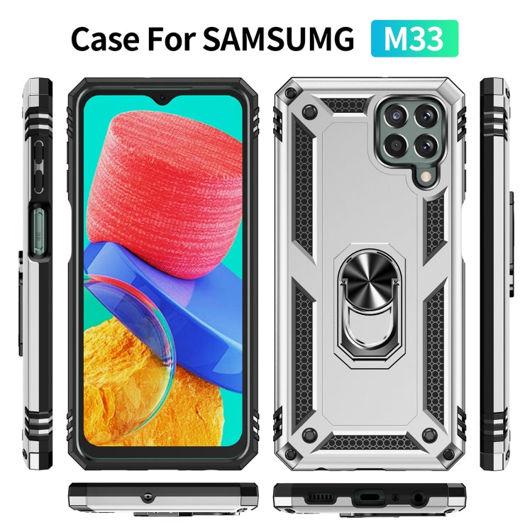For Samsung Galaxy M33 5G Shockproof TPU + PC Phone Case