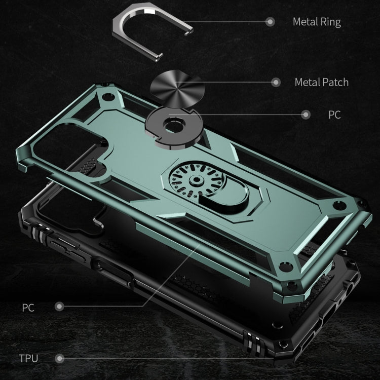 For Samsung Galaxy M33 5G Shockproof TPU + PC Phone Case
