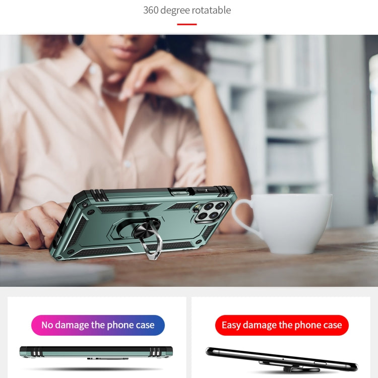 For Samsung Galaxy M33 5G Shockproof TPU + PC Phone Case