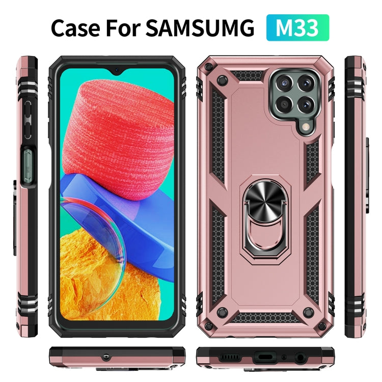 For Samsung Galaxy M33 5G Shockproof TPU + PC Phone Case