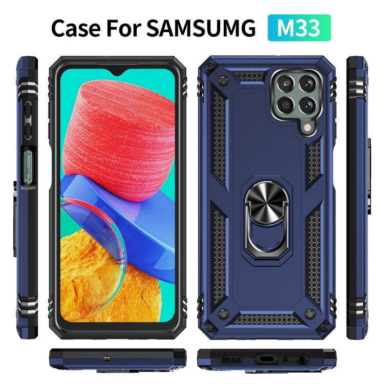 For Samsung Galaxy M33 5G Shockproof TPU + PC Phone Case