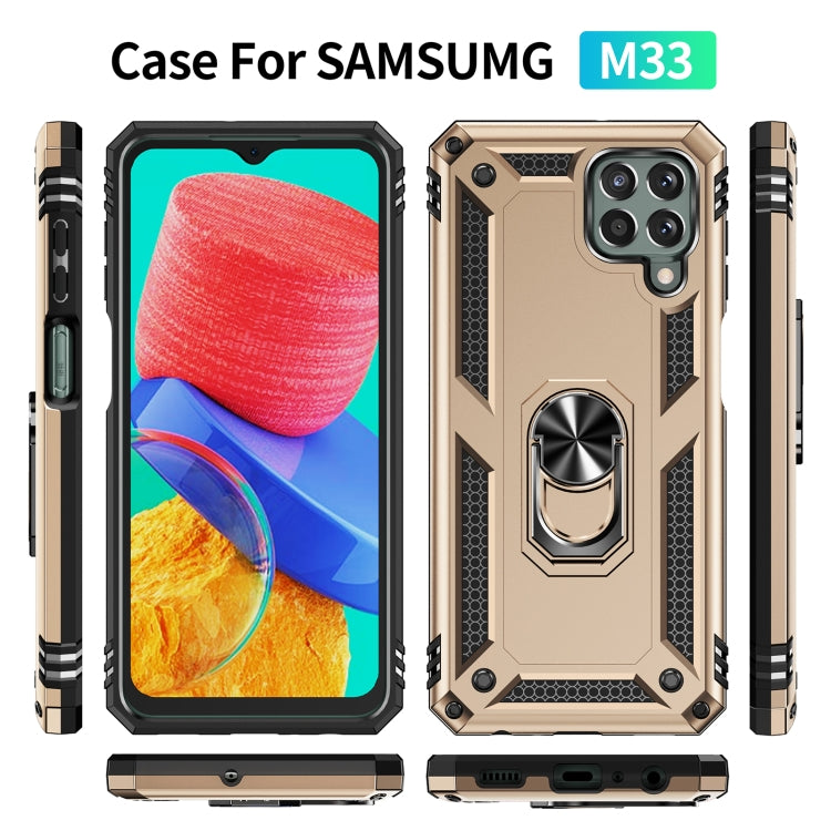 For Samsung Galaxy M33 5G Shockproof TPU + PC Phone Case
