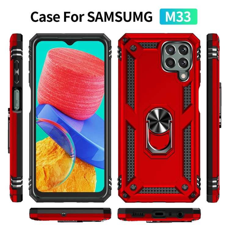 For Samsung Galaxy M33 5G Shockproof TPU + PC Phone Case