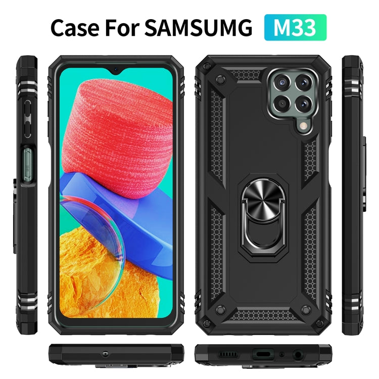 For Samsung Galaxy M33 5G Shockproof TPU + PC Phone Case