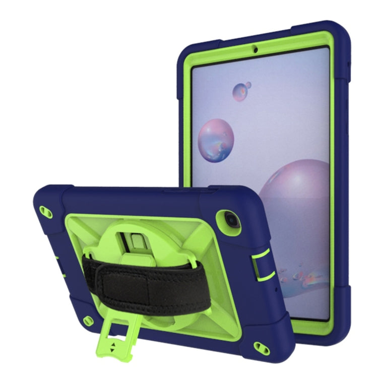 For Samsung Galaxy Tab A 8.4 T307 Contrast Color Robot Silicone + PC Tablet Case