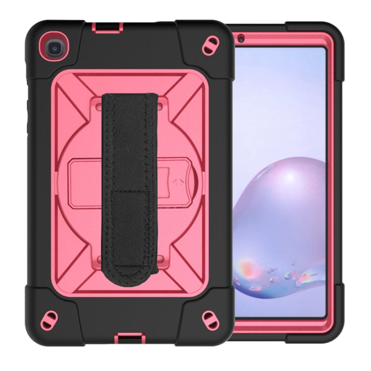 For Samsung Galaxy Tab A 8.4 T307 Contrast Color Robot Silicone + PC Tablet Case