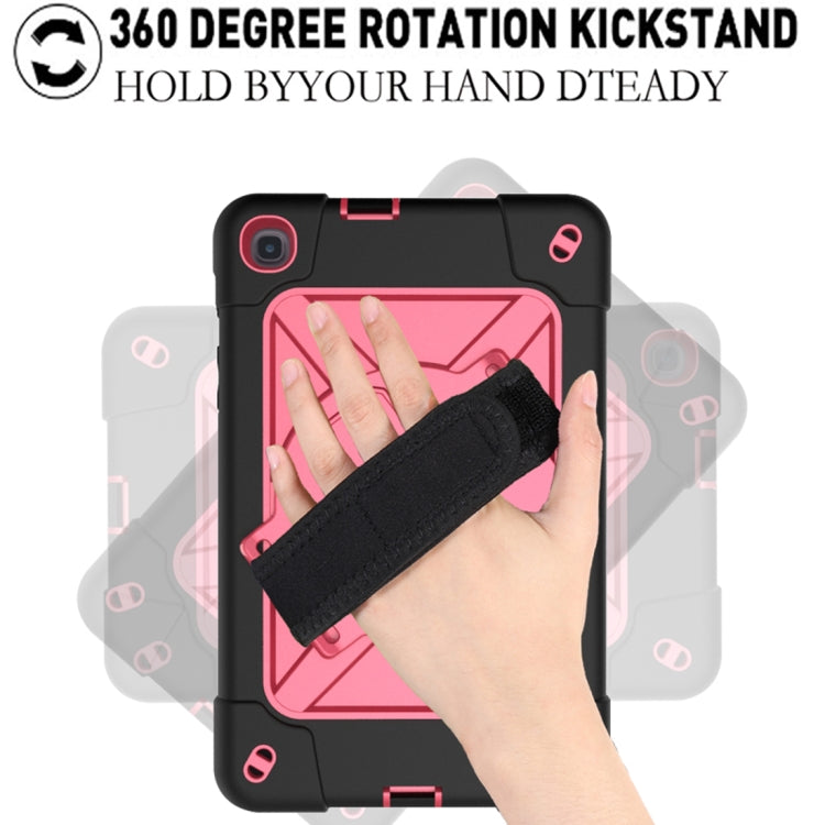 For Samsung Galaxy Tab A 8.4 T307 Contrast Color Robot Silicone + PC Tablet Case