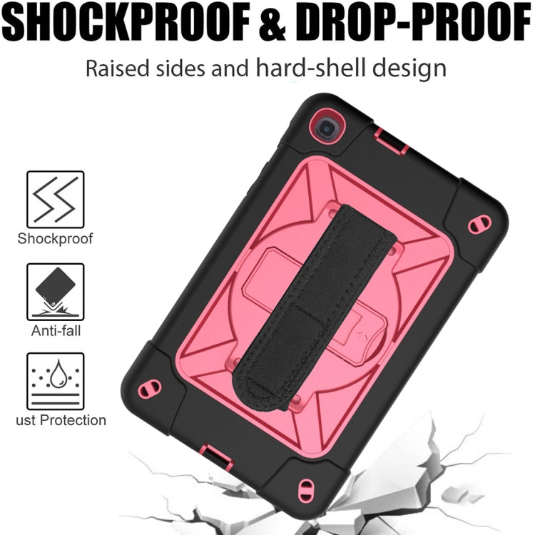 For Samsung Galaxy Tab A 8.4 T307 Contrast Color Robot Silicone + PC Tablet Case