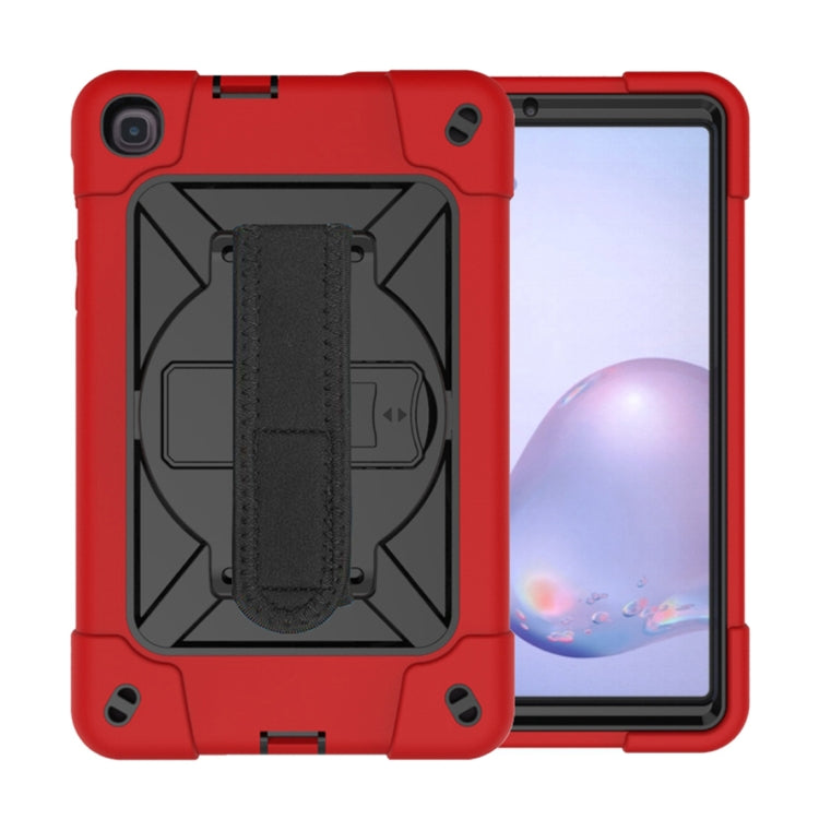 For Samsung Galaxy Tab A 8.4 T307 Contrast Color Robot Silicone + PC Tablet Case