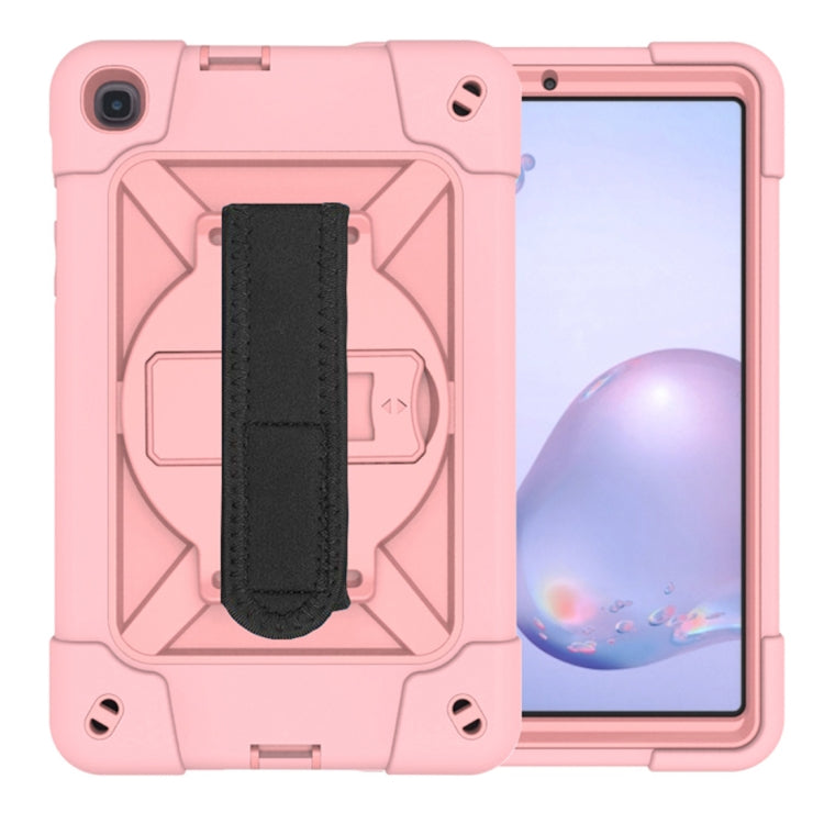 For Samsung Galaxy Tab A 8.4 T307 Contrast Color Robot Silicone + PC Tablet Case