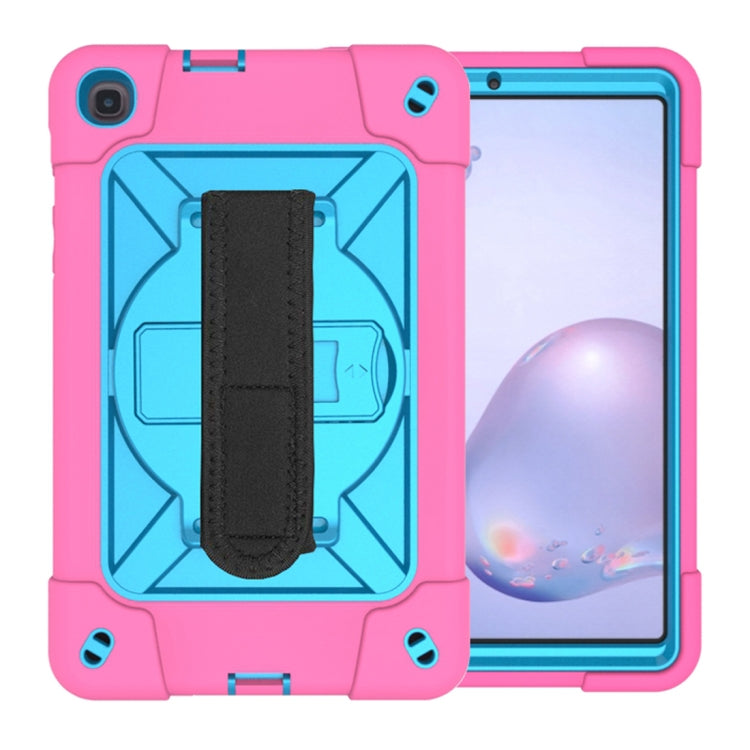 For Samsung Galaxy Tab A 8.4 T307 Contrast Color Robot Silicone + PC Tablet Case