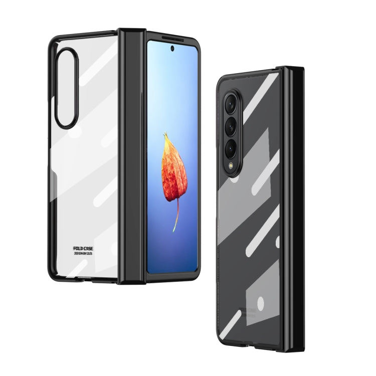 For Samsung Galaxy Z Fold4 Full Body Electroplating Hinge Phone Case