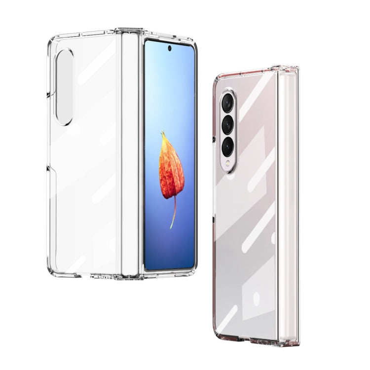For Samsung Galaxy Z Fold4 Full Body Electroplating Hinge Phone Case