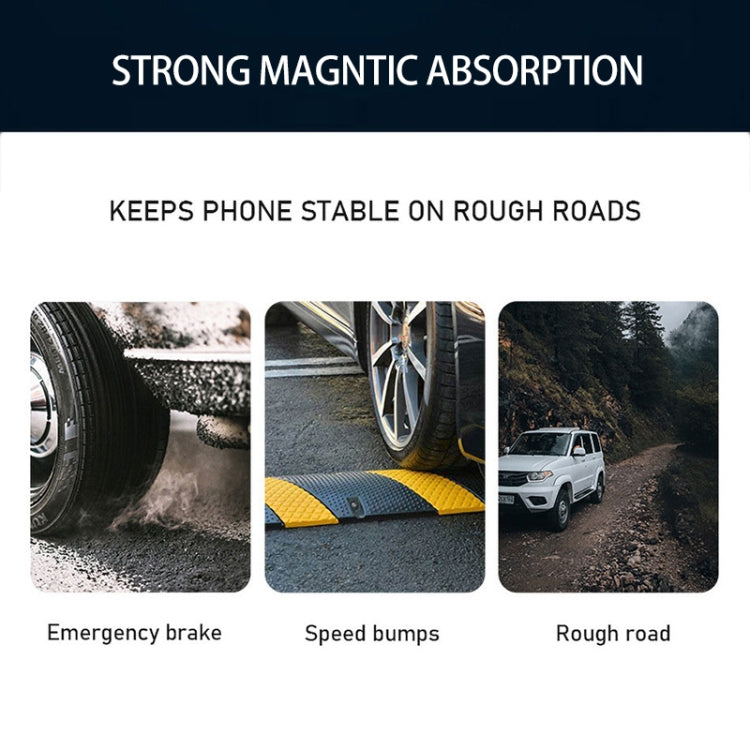 WiWU CH-309 Transparent Magnetic Wireless Charging Car Holder