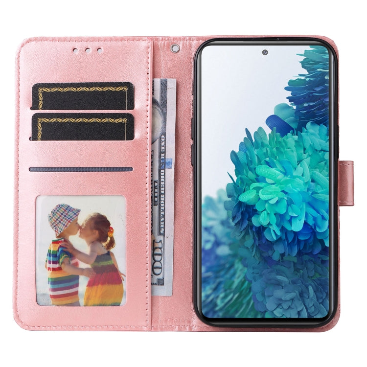For Samsung Galaxy S20 FE / S20 FE 5G Embossed Sunflower Leather Phone Case