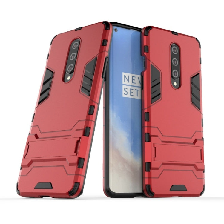 For OnePlus 8 Shockproof PC + TPU Case with Holder