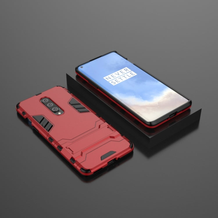 For OnePlus 8 Shockproof PC + TPU Case with Holder