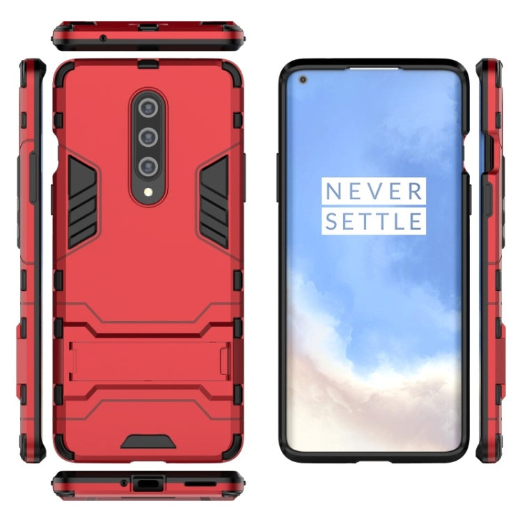 For OnePlus 8 Shockproof PC + TPU Case with Holder