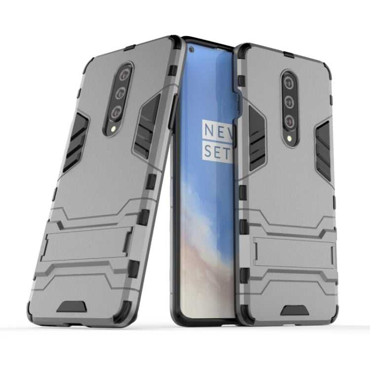 For OnePlus 8 Shockproof PC + TPU Case with Holder