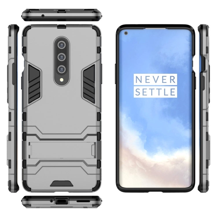 For OnePlus 8 Shockproof PC + TPU Case with Holder