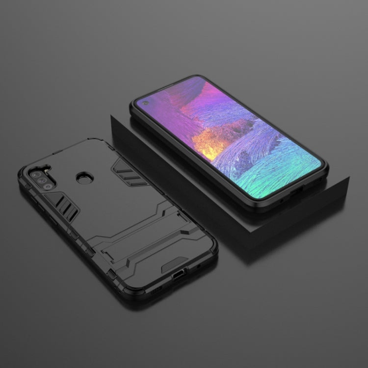 For Galaxy A11 Shockproof PC + TPU Case with Holder