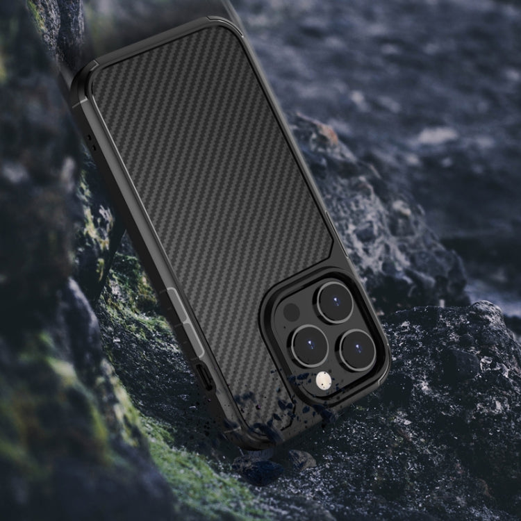For iPhone 14 Pro Carbon Fiber Texture Case
