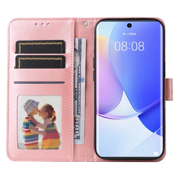 For Honor 50 / Huawei nova 9 Embossed Sunflower Leather Phone Case