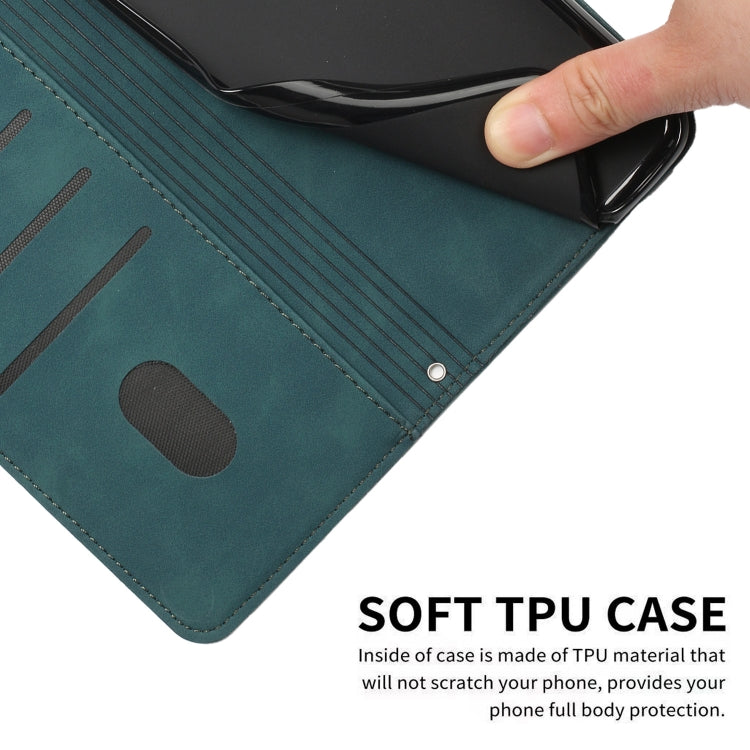 For Samsung Galaxy S20+ Skin Feel Heart Pattern Leather Phone Case With Lanyard