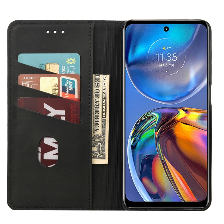 For Motorola Moto E32 Skin Feel Splicing Leather Phone Case