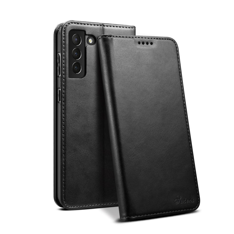 For Samsung Galaxy S21 Calf Texture Horizontal Flip Leather Phone Case