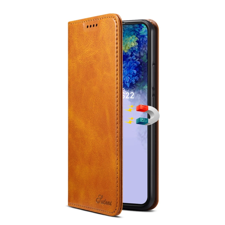 For Samsung Galaxy S22 Calf Texture Horizontal Flip Leather Phone Case