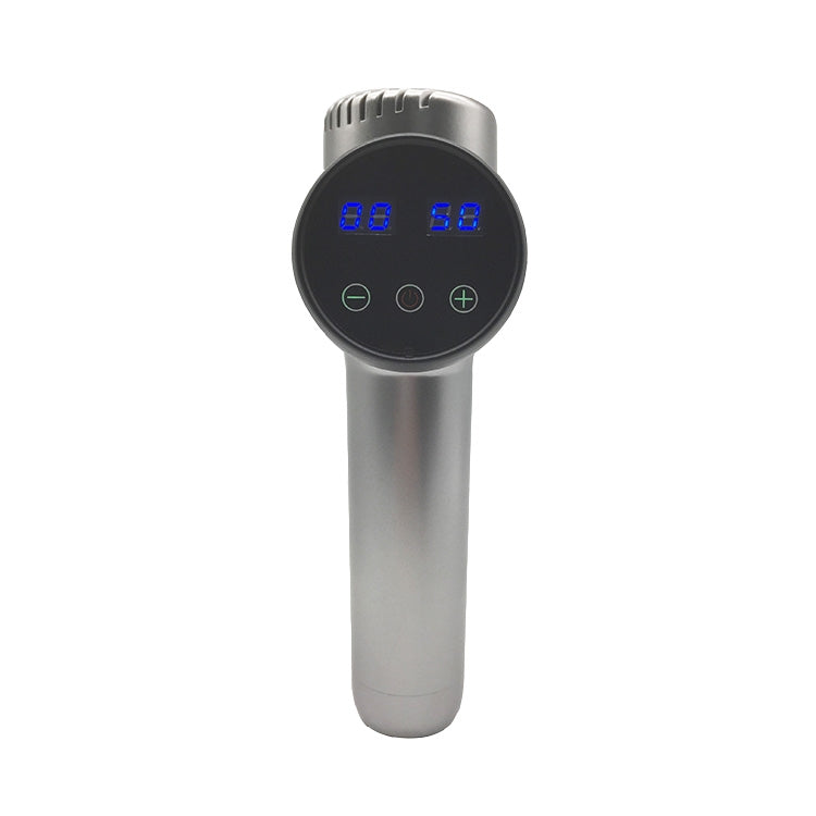 20 Speed Levels Adjustment Muscle Fasica Masager, Plug:UK Plug(Silver Gray)