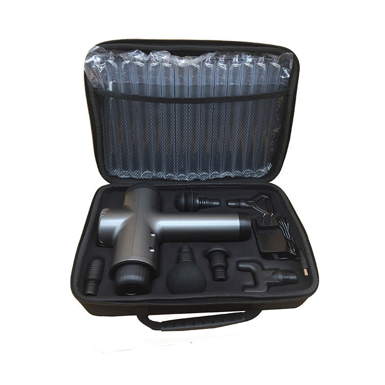 20 Speed Levels Adjustment Muscle Fasica Masager, Plug:UK Plug(Silver Gray)