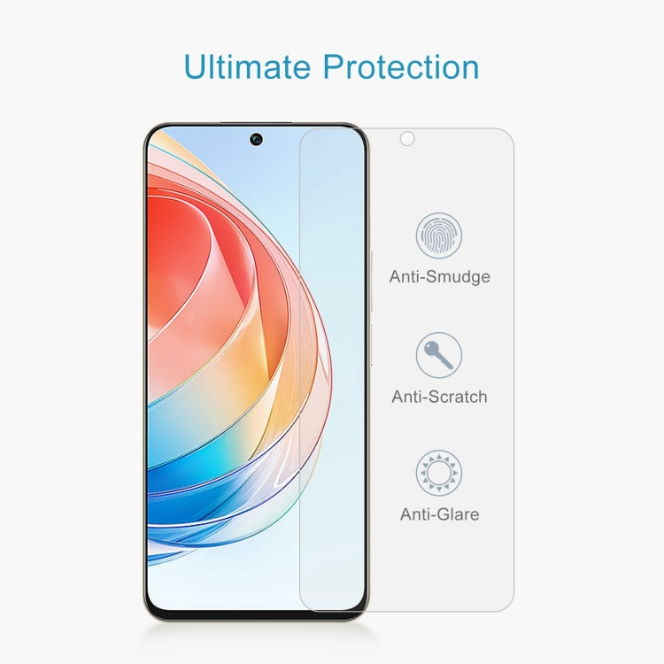10 PCS For Honor X40i 0.26mm 9H 2.5D Tempered Glass Film
