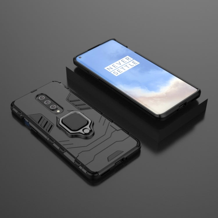 For OnePlus 8 PC + TPU Shockproof Protective Case with Magnetic Ring Holder