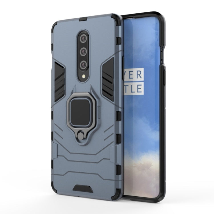 For OnePlus 8 PC + TPU Shockproof Protective Case with Magnetic Ring Holder