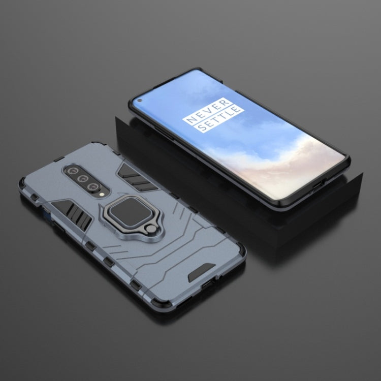 For OnePlus 8 PC + TPU Shockproof Protective Case with Magnetic Ring Holder