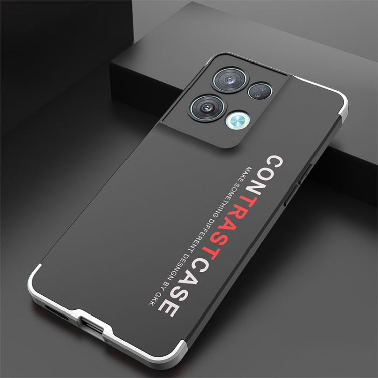 For OPPO Reno8 Pro GKK TPU + PC Shockproof Protective Phone Case