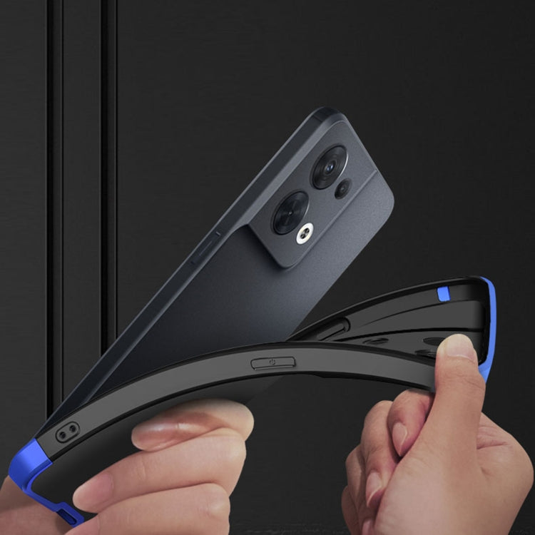 For OPPO Reno8 Pro GKK TPU + PC Shockproof Protective Phone Case