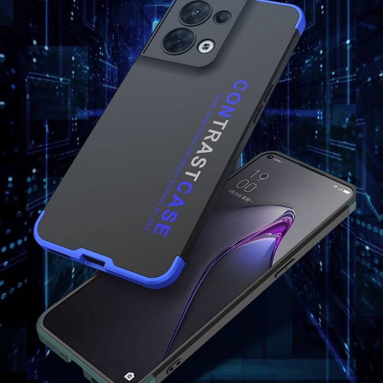 For OPPO Reno8 Pro GKK TPU + PC Shockproof Protective Phone Case